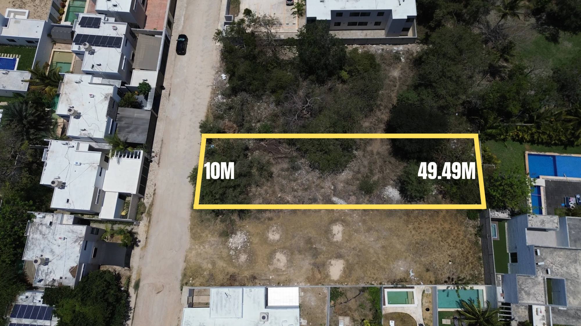 Foto principal: Terreno en Real Montejo, Mérida · 494.95 m²